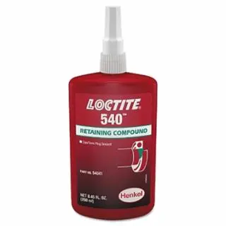 Loctite Plug-and-Play 540 Core Flush Plug Sealant, 250 ml Bottle, Blue, Resistance Migration Liquid, 88545