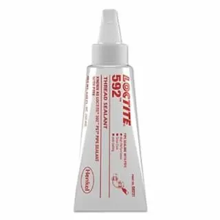 Loctite Tough 592 Pst Thread Sealant, Slow Cure, 50 ml Tube, Opaque Off-White, 209761
