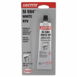 Loctite Tough Superflex Rtv, Silicone Adhesive Sealants, 80 ml Tube, White, 12 pack, 135506