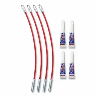 Milwaukee Electric Tools Fish Bottoming Tape Replacement and Repair Part, Flexible Metal Leader, 4 Pack, 4 pieces, 48-22-4191