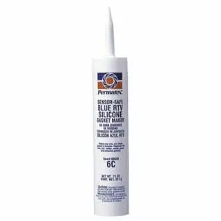 PERMATEX CSA-Approved Sensor-Secure Cobalt RTV Silicone Ginquireet, 11 oz Cartridge, 80628