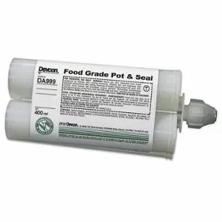 PERMATEX Food Grade Pot & Seal, 400 mL Cartridge, Ivory, 6/Crate, DA999