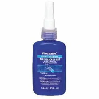 PERMATEX Surface Insensitive Cobalt UNClockers, 50 mL, 3/4 Thread, Blue, 24350