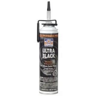 PERMATEX Ultra Silicone RTV Ginquireet Maker, 9.5 oz, PowerBead Can, Ultra Ebony, 85080