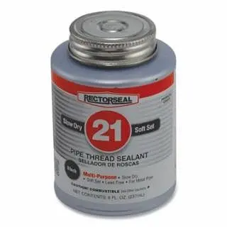 Rectorseal Textured NO.21 BLACK JACK 1/2PT BTC PIPE THREAD, 24/Master Pack, 28651
