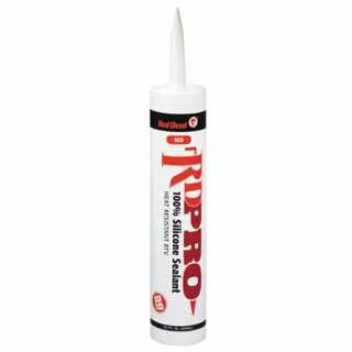 Fire Red Devil RD Pro Heat Resistant RTV Sealants, 2.8 oz Tube, Red, 12/Case, 0829/OI