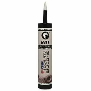 Red Devil 100% Silicone Architectural Grade RTV Sealant, 9.8 fl oz Cartridge, Carbon Black, 12/Case, 0816/6I