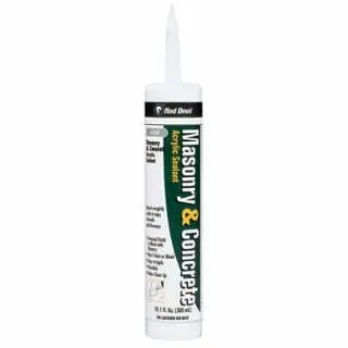 Red Devil Masonry & Concrete Repair, 10.1 oz Cartridge, Gray, 12/Case, 0646