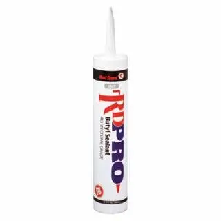 Red Ultra-Strong Devil RD Pro Butyl Architectural Grade Sealants, 10.1 oz Cartridge, Gray, 12/Case, 0697/GI Red Devil