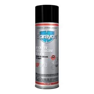 Sprayon Snap-On Sp000 Series RTV Silicone Sealant, 8 Ounces, Aerosol Can, Onyx, Sp040, 12 Pieces, S00040000