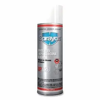 Sprayon Sp000 Series RTV Silicone Sealant, 8 Ounces, Aerosol Can, Cream, 12 Pieces, S00020000