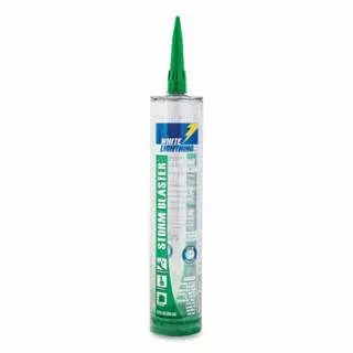 Cream Lightning Storm Blaster All Weather Construction Sealant, 10 Ounces, Cartridge, Crystal Clear, 12 Pieces, W41401010 ...