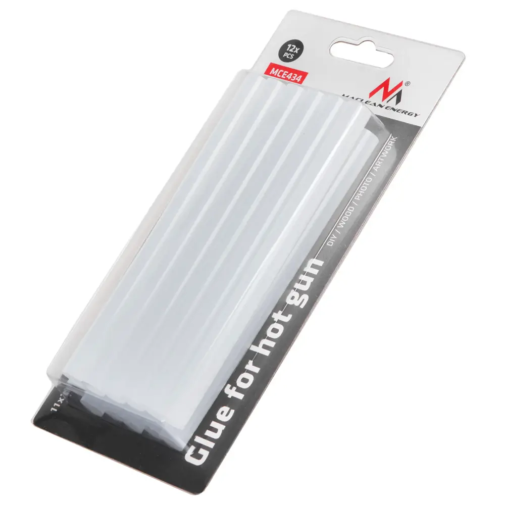 Maclean MCE434 12x Hot Glue Sticks Sheer Glue Sticks Hot Glue Gun DIY Crafts and Repairs Hot 150x11mm