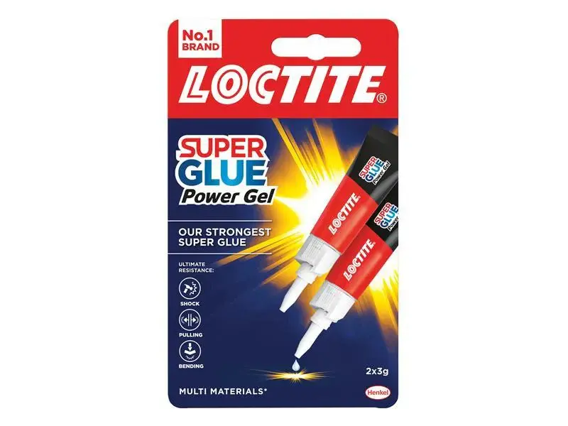 Super Glue Power Gel, Tube 2 x 3g | High Torque