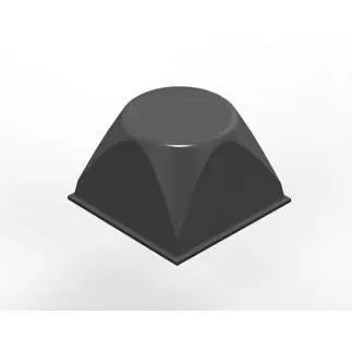 3M Bumpon Preserveive Products SJ5514 Graphite, Quantity: 1000, 7100135187