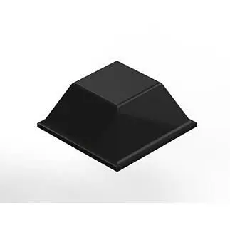 3M Bumpon Preserveive Products SJ5518 Black, Quantity: 3000, 7000001903