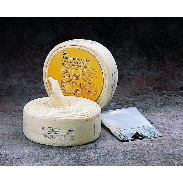 3M Chemical Sorbent Folded Spill Kit C-SKFL5/07175(AAD), Chemroll, 5 gallons, 3 per case, 7000029637