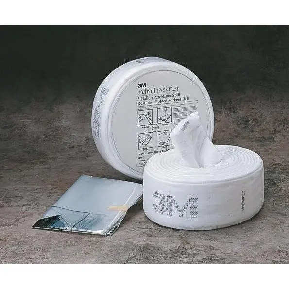 3M Petroleum Sorbent Spill Kit P-SKFL5, Petroll, 5 gallons, 3 per case, 7000029638