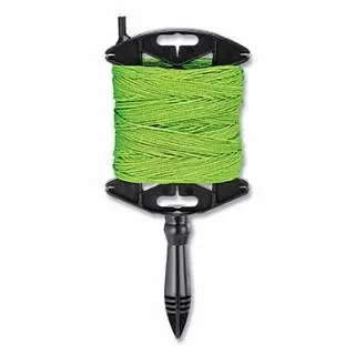 Empire Impact-Resistant Braided Line Reel, 500 Feet, Green, 6 Pieces, 39-500G