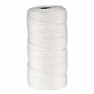 Empire Standard Braided Line, 1000 Feet Length, White, 6 Pieces, 39-1000W