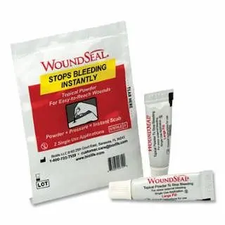 FIRST AID ONLY Wound Seal Blood Clot Powder, Individual Pour Pack, 1 piece per Pack, 90326