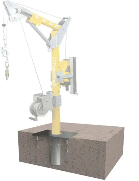 FrenchCreek Cast Place Davit Base, PD6