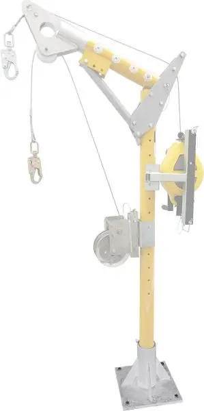 FrenchCreek Floor Mount Davit Base, PD7