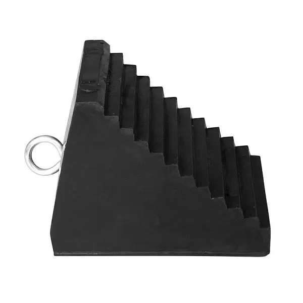 Ideal Compact Warehoutilize MWC-32 Rubber Chock eye hook, Dimensions: 11x8x10 inch, 60-7258 Ideal Warehouse