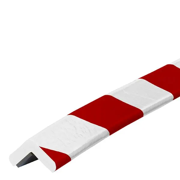 Ideal Distinctive Warehoutilize Knuffi Magnetic E Corner Red/White 1M, Dimensions: 40x3x3 inch, 60-6918-2 Ideal Warehouse