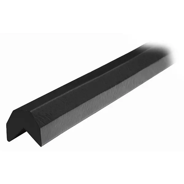 Ideal Durable Warehoutilize Knuffi Model AA Corner Bumper Guard Black 5M, Dimensions: 24x24x3 inch, 60-6810-3 Ideal Warehouse