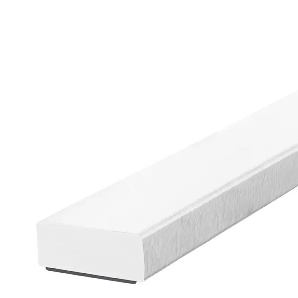Ideal Grooved Warehoutilize Knuffi Magnetic D Surface Cream 1M, Dimensions: 40x3x3 inch, 60-6916-1 Ideal Warehouse