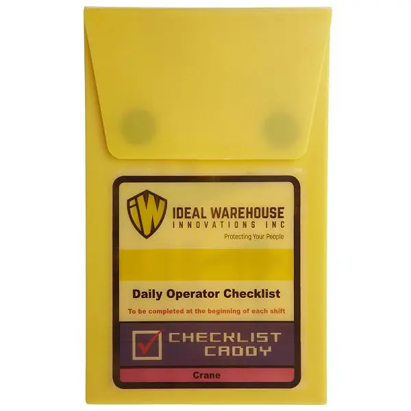 Ideal Low-Profile Warehoutilize Checklist Caddy Crane, Dimensions: 8.5x5.5x2 inch, 70-1081 Ideal Warehouse