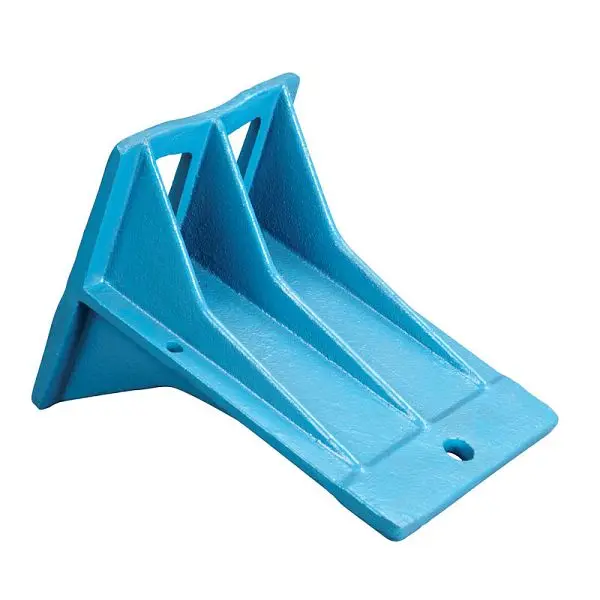 Ideal Luminous Warehoutilize CBI-29 Ductile Wrought Iron Wheel Chock, Dimensions: 13x9x10 inch, 60-7280 Ideal Warehouse