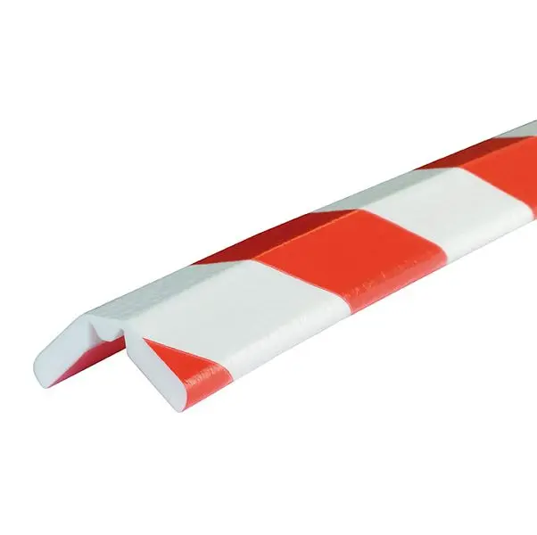 Ideal Protective Warehoutilize Knuffi Model Snow White Bumper Guard Red/White 1M, Dimensions: 40x3x3 inch, 60-6902-2 Ideal...