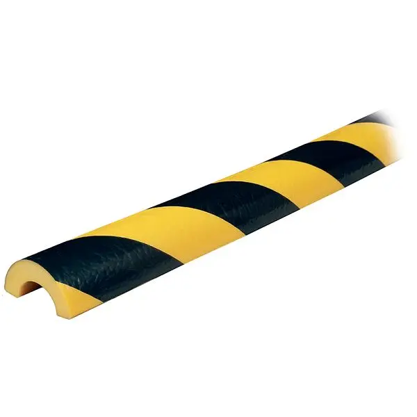 Ideal Proven Warehoutilize Knuffi Model R30 Pipe Bumper Guard Black/Yellow 1M, 60-6793 Ideal Warehouse