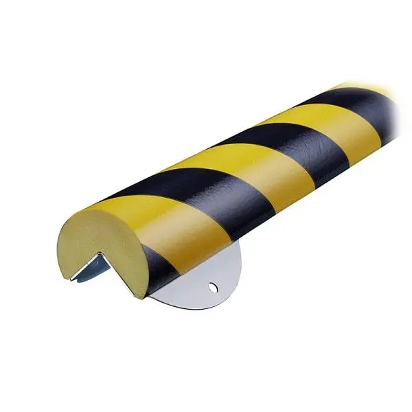 Ideal Safe Warehoutilize Knuffi Model + Corner WPK Midnight Black/Yellow 1/2M, Dimensions: 24x3x3 inch, 60-6866 Ideal Ware...