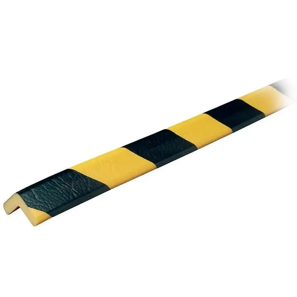 Ideal Stylish Warehoutilize Knuffi Frost E Corner Bumper Guard Matte Black/Yellow 1M, Dimensions: 40x3x3 inch, 60-6950 Ide...