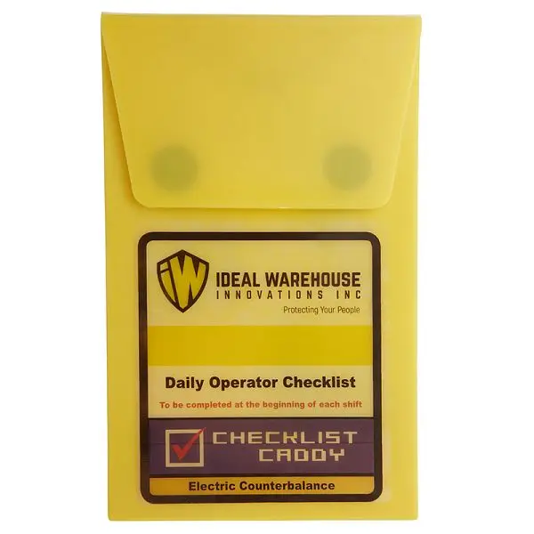 Ideal Warehoutilize Checklist Caddy Electric Counterbalance, Dimensions: 8.25x5.25x4 inch, 70-1071-CP Ideal Warehouse