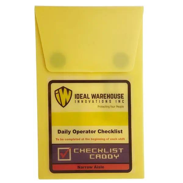 Ideal Warehoutilize Checklist Caddy Electric Narrow Aisle, Dimensions: 8.25x5.25x4 inch, 70-1072-CP Ideal Warehouse