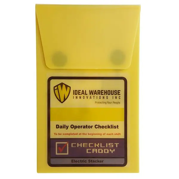 Ideal Warehoutilize Checklist Caddy Electric Stacker, Dimensions: 8.5x5.5x2 inch, 70-1085 Ideal Warehouse