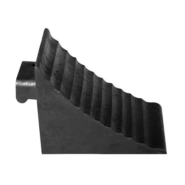 Ideal Warehoutilize CMH-94 Natural Rubber Chock integral handle, Dimensions: 11x9x9 inch, 60-7250 Ideal Warehouse