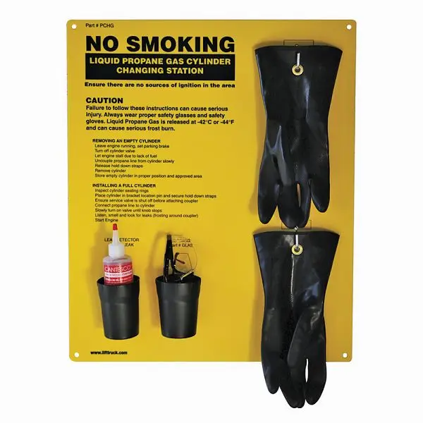 Ideal Warehoutilize Complete Propane Handling PPE Kit, Dimensions: 25x21x3 inch, 70-1171 Ideal Warehouse