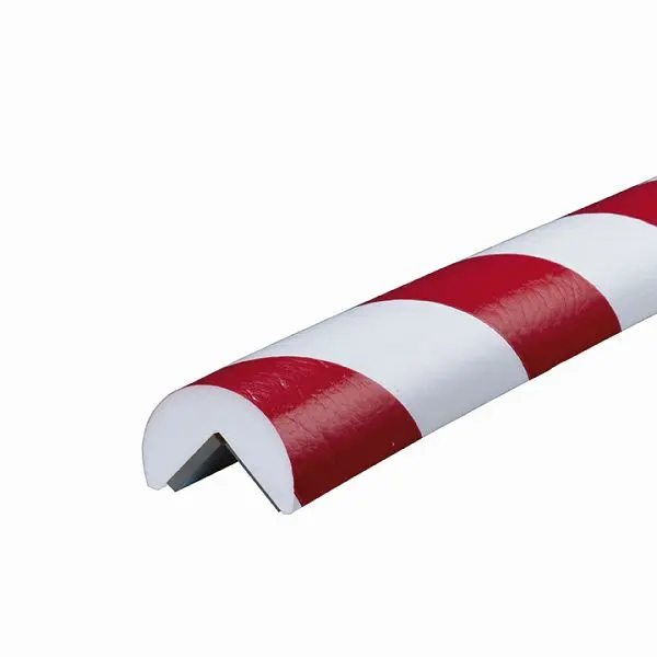 Ideal Warehoutilize Knuffi Magnetic Corner Red/Pure White 1M, Dimensions: 40x3x3 inch, 60-6910-2 Ideal Warehouse