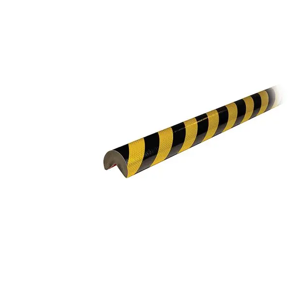 Ideal Warehoutilize Knuffi Model + Corner Bumper Reflective Carbon Black/Canary Yellow 1M, Dimensions: 40x3x3 inch, 60-685...