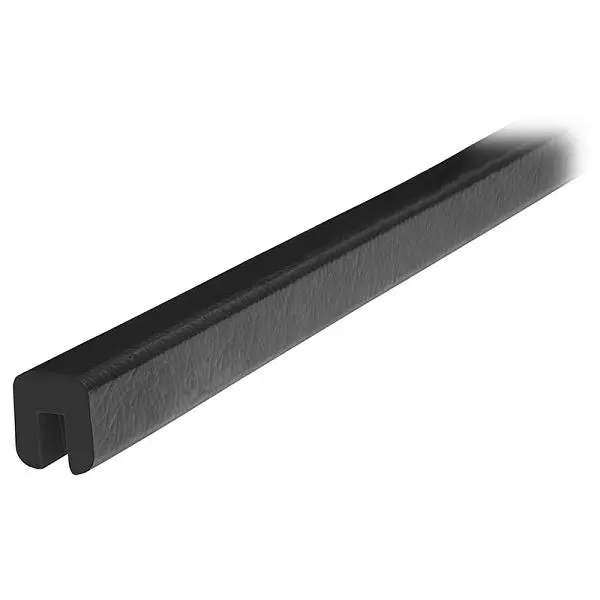 Ideal Warehoutilize Knuffi Model G Edge Bumper Guard Carbon Black 5M, Dimensions: 24x24x3 inch, 60-6760-3 Ideal Warehouse