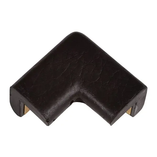 Ideal Warehoutilize Knuffi 2D Model E Preserveive Corners Black, Dimensions: 5x2x5 inch, 60-6785 Ideal Warehouse