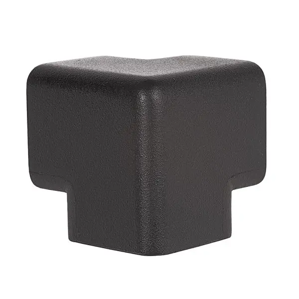 Ideal Warehoutilize Knuffi 3D Model H Preserveive Corners Black, Dimensions: 5x2x5 inch, 60-6789 Ideal Warehouse