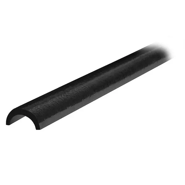 Ideal Warehoutilize Knuffi Model R30 Pipe Bumper Guard Black 5M, Dimensions: 24x24x3 inch, 60-6792-3 Ideal Warehouse