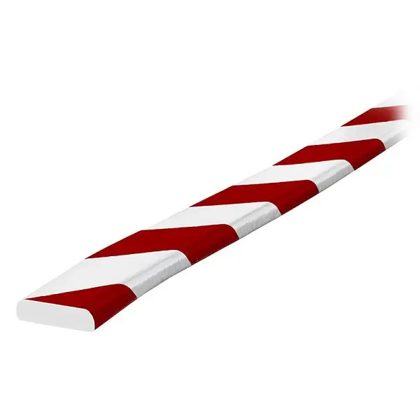 Ideal Warehoutilize Knuffi Model F Surface Bumper Guard Ruby/Ivory 5M, Dimensions: 24x24x3 inch, 60-6750-2 Ideal Warehouse