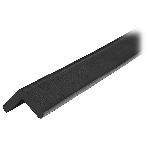 Ideal Warehoutilize Knuffi Removable H Corner Bumper Guard Matte Black 1M, Dimensions: 40x3x3 inch, 60-6940-3 Ideal Warehouse